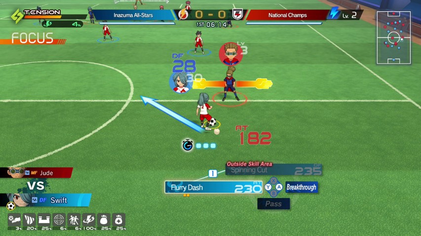 INAZUMA ELEVEN: Victory Road (NSP ROM) screenshot