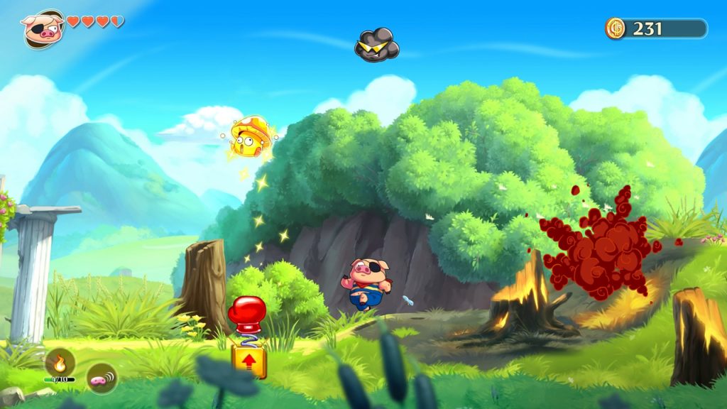Monster Boy and the Cursed Kingdom (NSP ROM) screenshot
