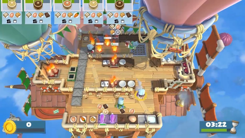اسکرین شات گیم پلی بازی Overcooked! All You Can Eat شماره 1 برای نینتندو سوییچ