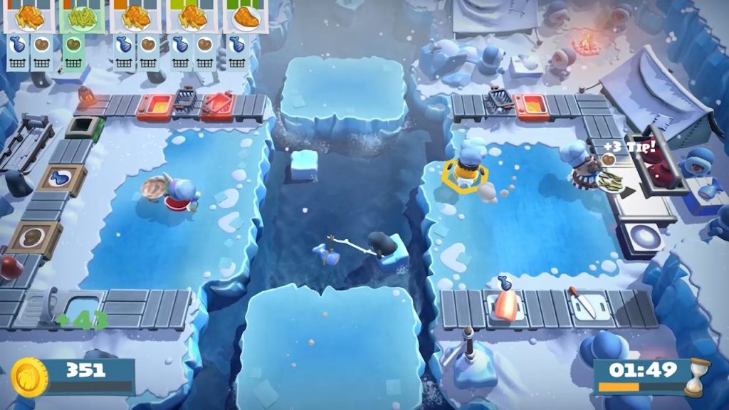اسکرین شات گیم پلی بازی Overcooked! All You Can Eat شماره 3 برای نینتندو سوییچ