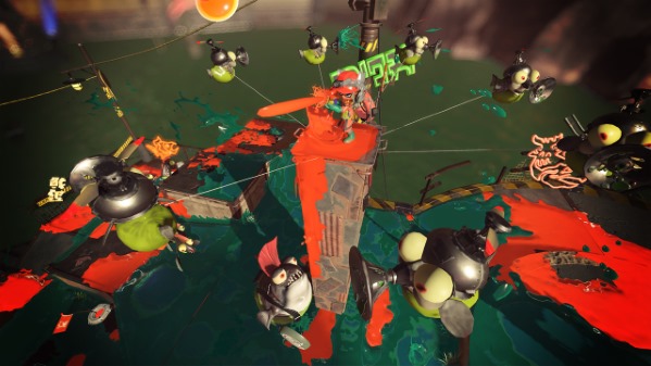 اسکرین شات گیم پلی بازی Splatoon 3 شماره 2 برای نینتندو سوییچ