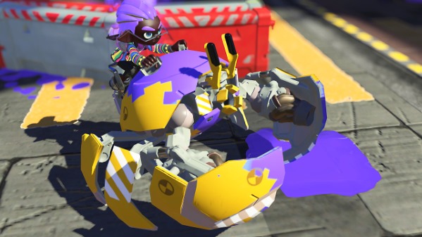 اسکرین شات گیم پلی بازی Splatoon 3 شماره 3 برای نینتندو سوییچ