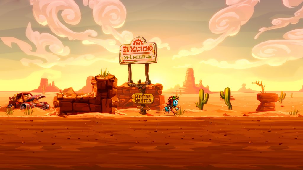 SteamWorld Dig 2 (NSP ROM) screenshot