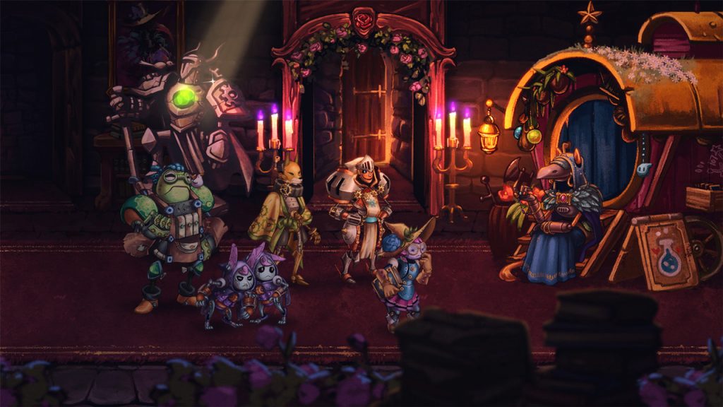 SteamWorld Quest: Hand of Gilgamech (NSP ROM) screenshot