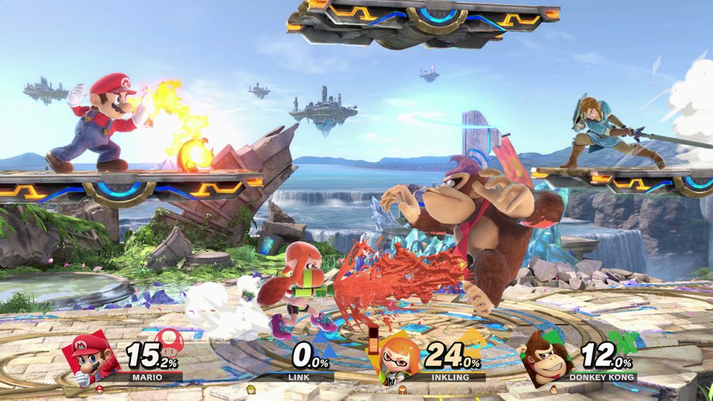 اسکرین شات گیم پلی بازی Super Smash Bros Ultimate شماره 1 برای نینتندو سوییچ