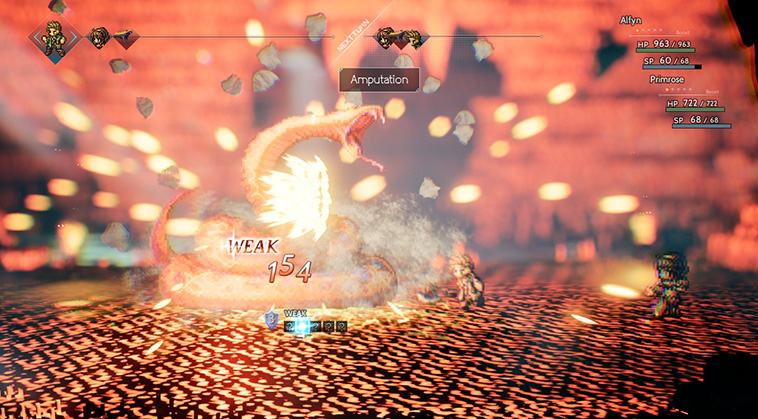Octopath Traveler (NSP ROM) screenshot