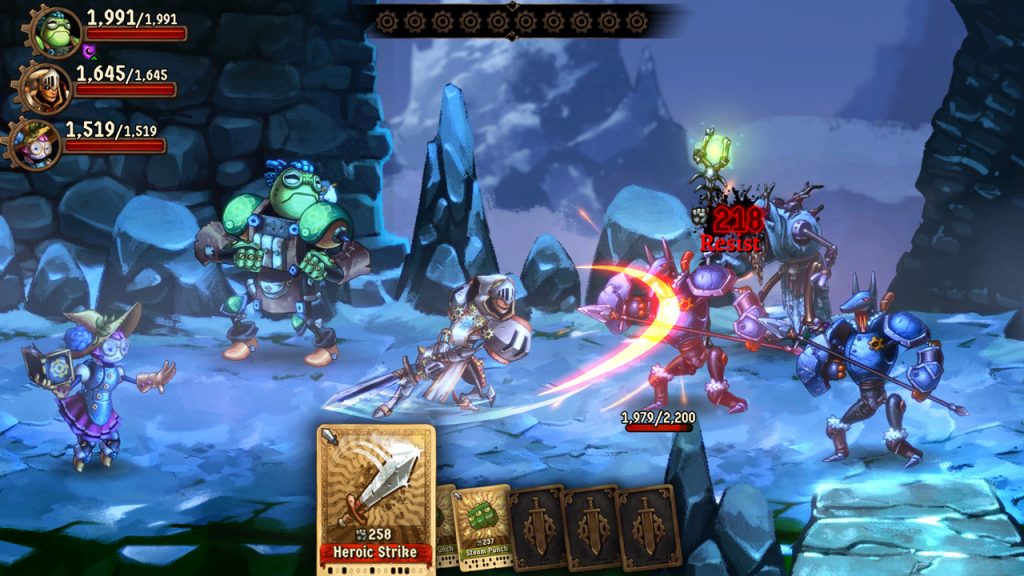 SteamWorld Quest: Hand of Gilgamech (NSP ROM) screenshot