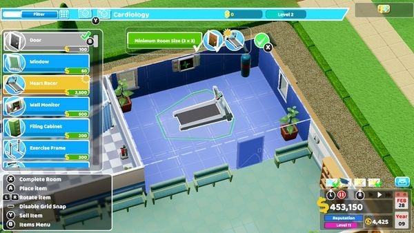 Two Point Hospital (NSP ROM) screenshot