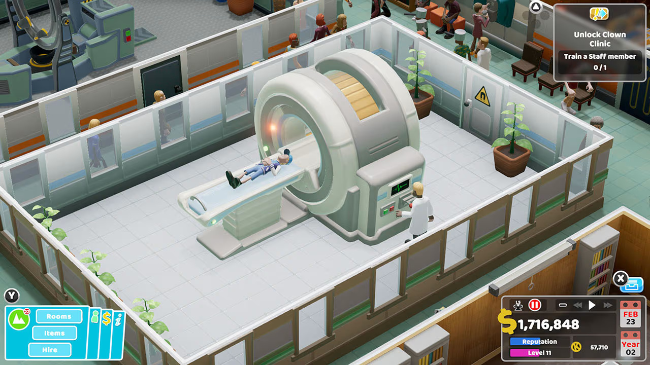 Two Point Hospital (NSP ROM) screenshot