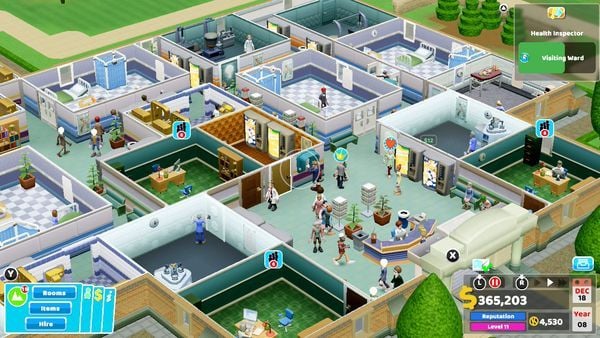 Two Point Hospital (NSP ROM) screenshot