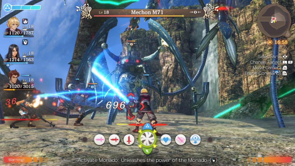 اسکرین شات گیم پلی بازی Xenoblade Chronicles: Definitive Edition شماره 4 برای نینتندو سوییچ
