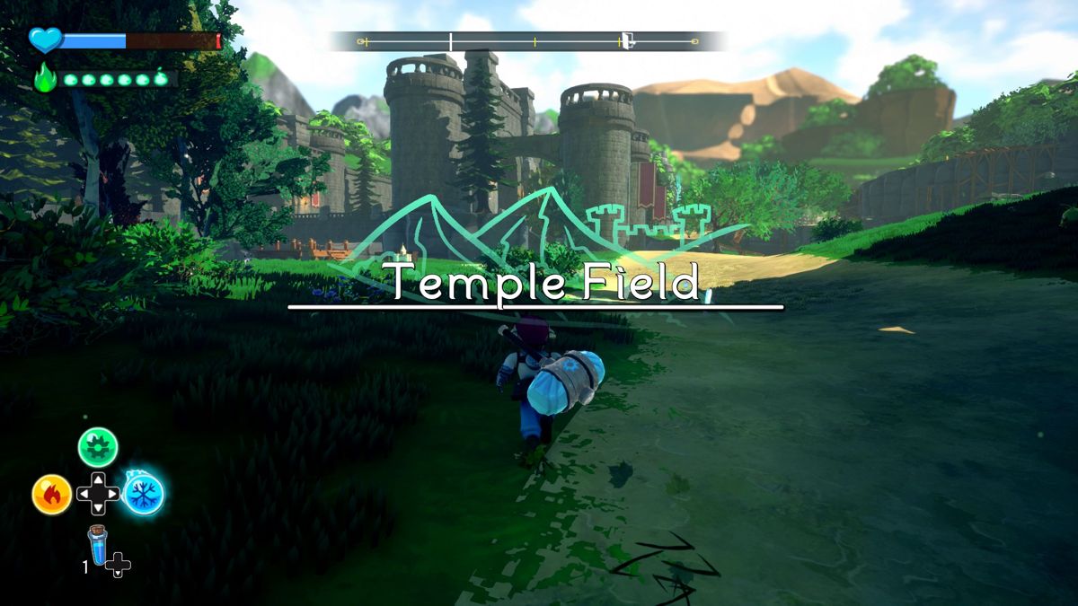 A Knights Quest (NSP ROM) screenshot