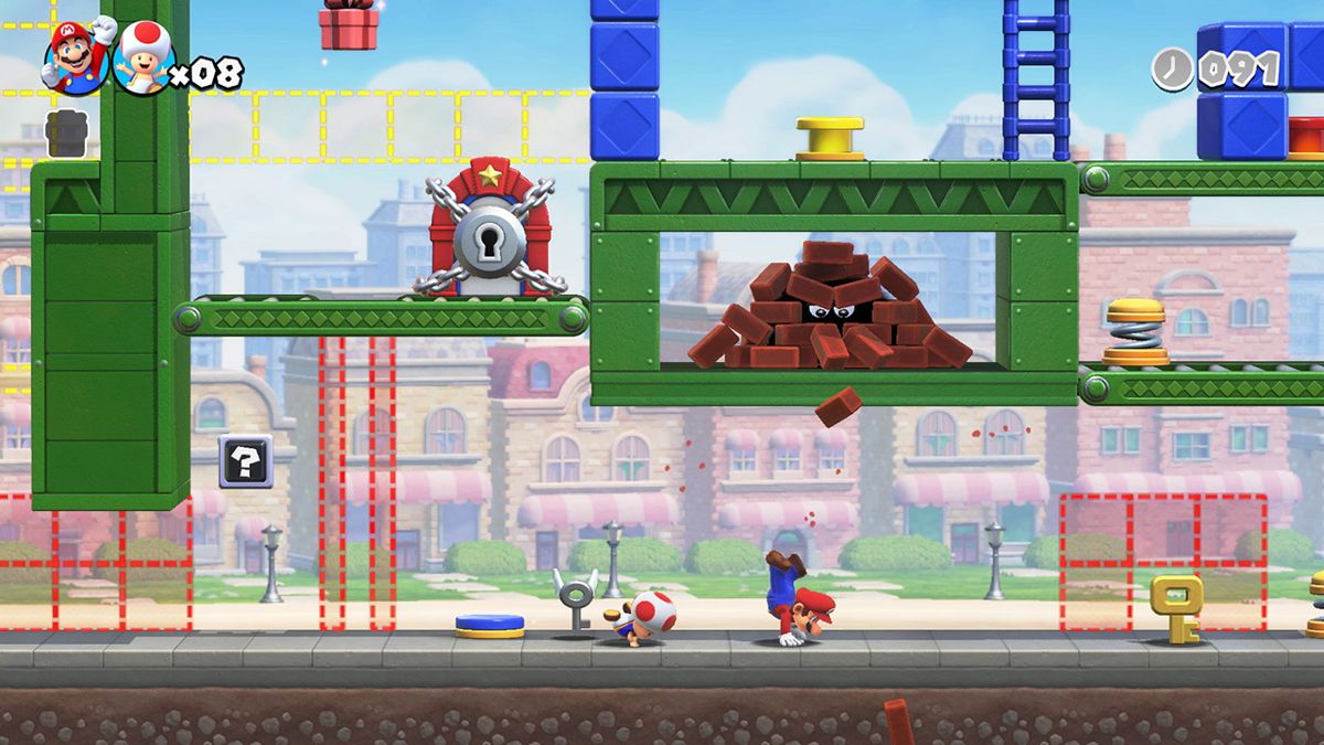 Mario vs. Donkey (NSP ROM) screenshot