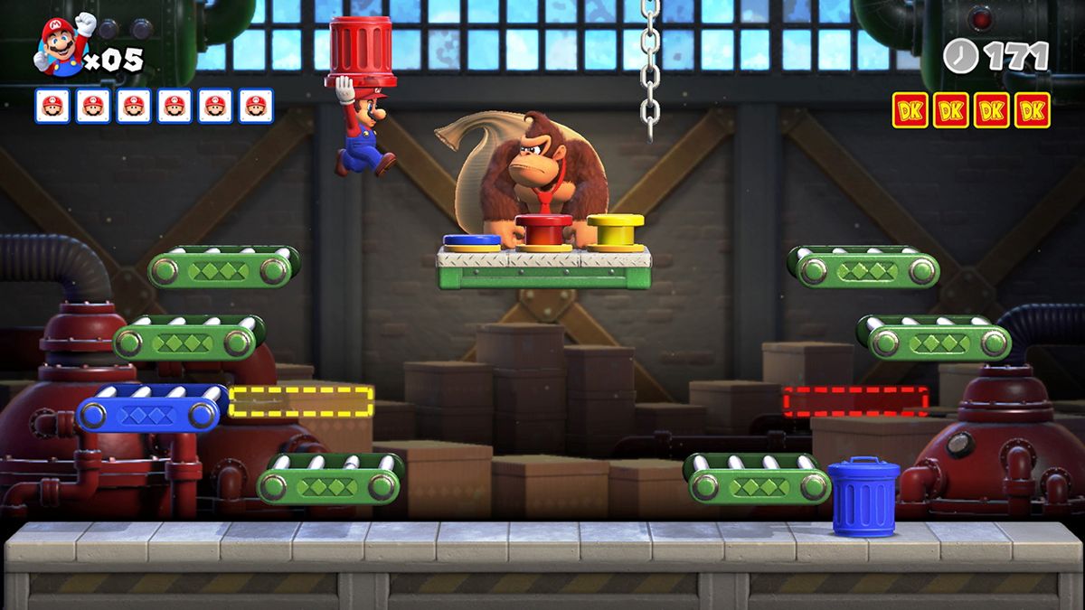 Mario vs. Donkey (NSP ROM) screenshot