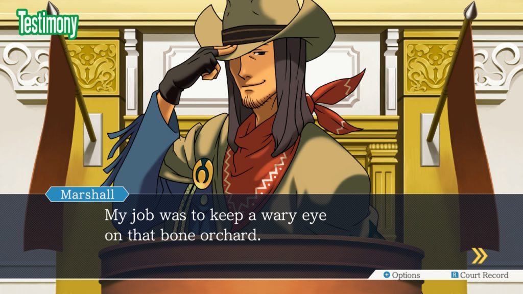 Phoenix Wright Ace Attorney Trilogy (NSP ROM) screenshot