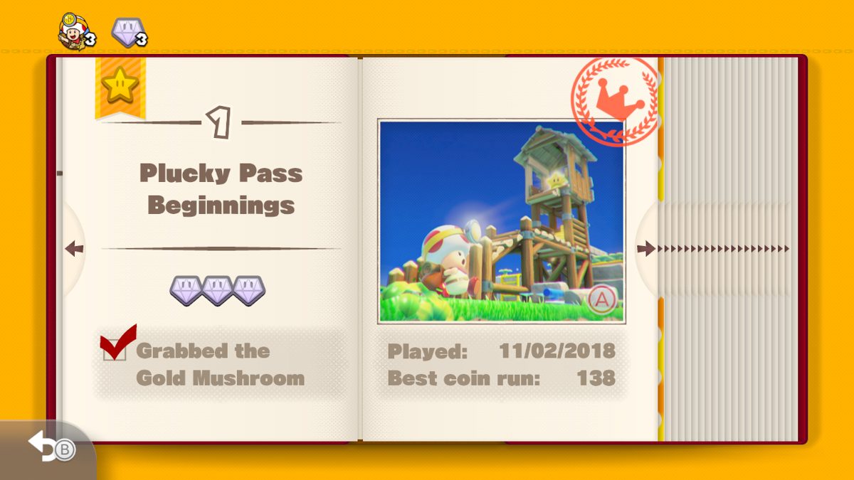 Captain Toad: Treasure Tracker (NSP ROM) screenshot