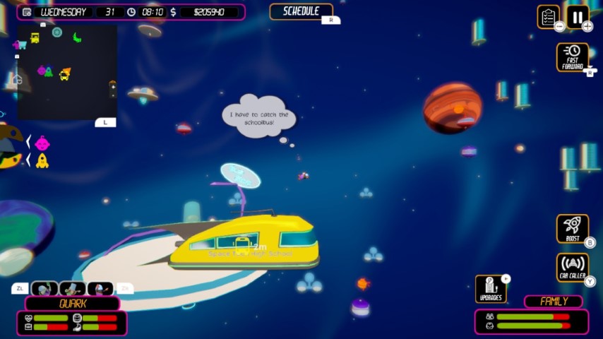 Space Routine (NSP ROM) screenshot
