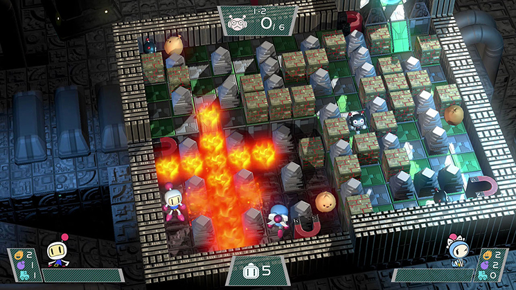 اسکرین شات گیم پلی بازی Super Bomberman R شماره 1 برای نینتندو سوییچ