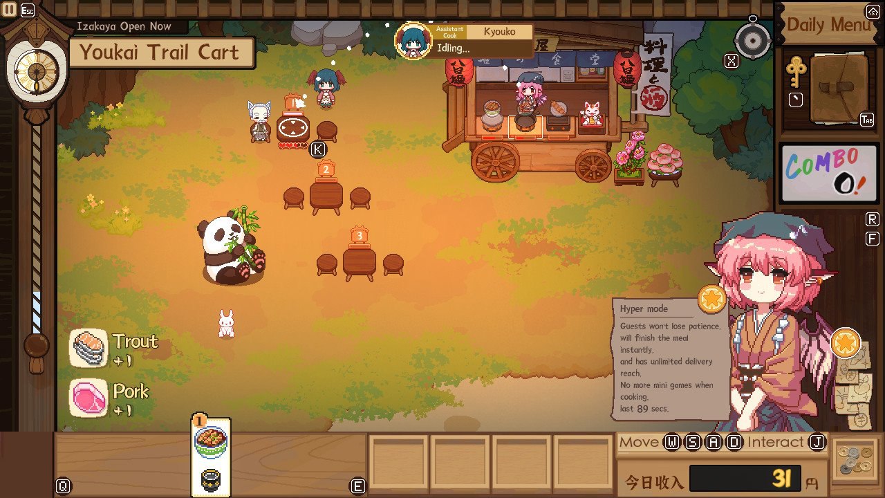 Touhou Mystia’s Izakaya (NSP ROM) screenshot