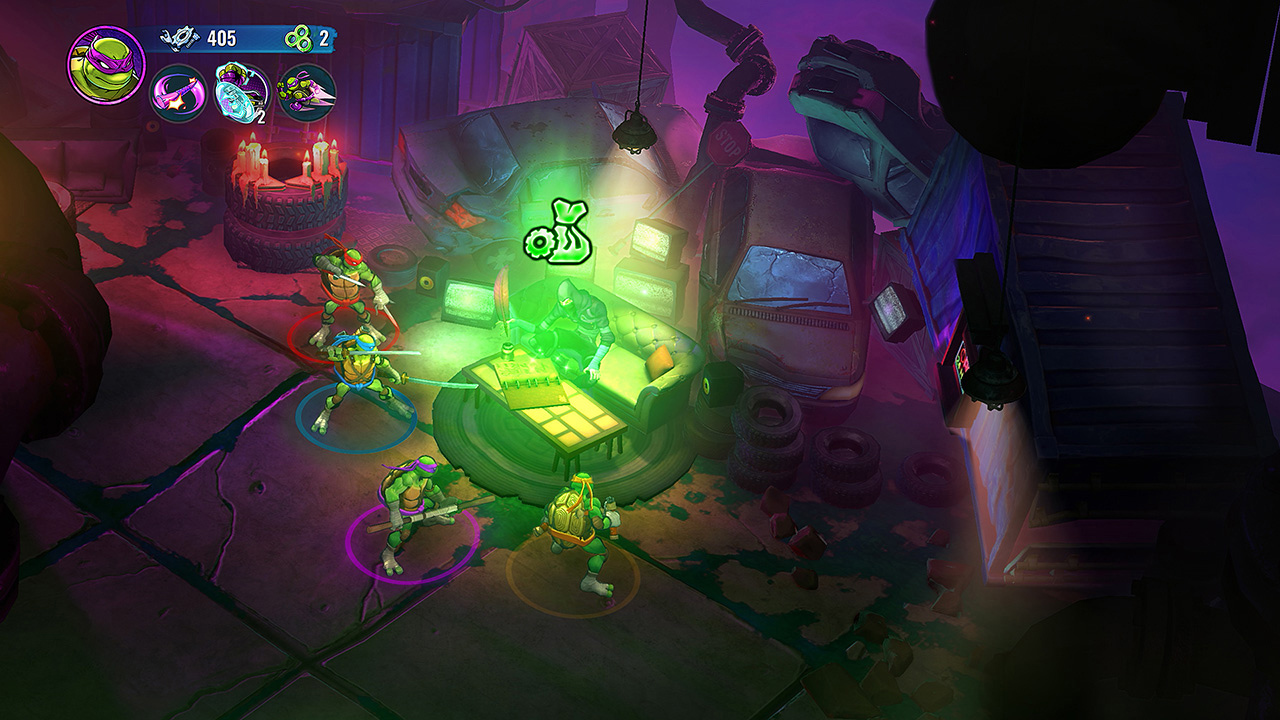 اسکرین شات گیم پلی بازی Teenage Mutant Ninja Turtles: Splintered Fate شماره 4 برای نینتندو سوییچ