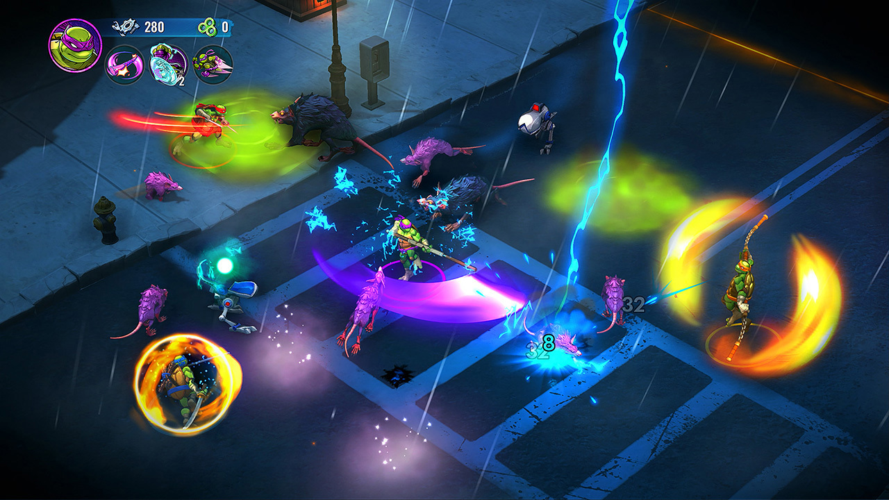 اسکرین شات گیم پلی بازی Teenage Mutant Ninja Turtles: Splintered Fate شماره 1 برای نینتندو سوییچ