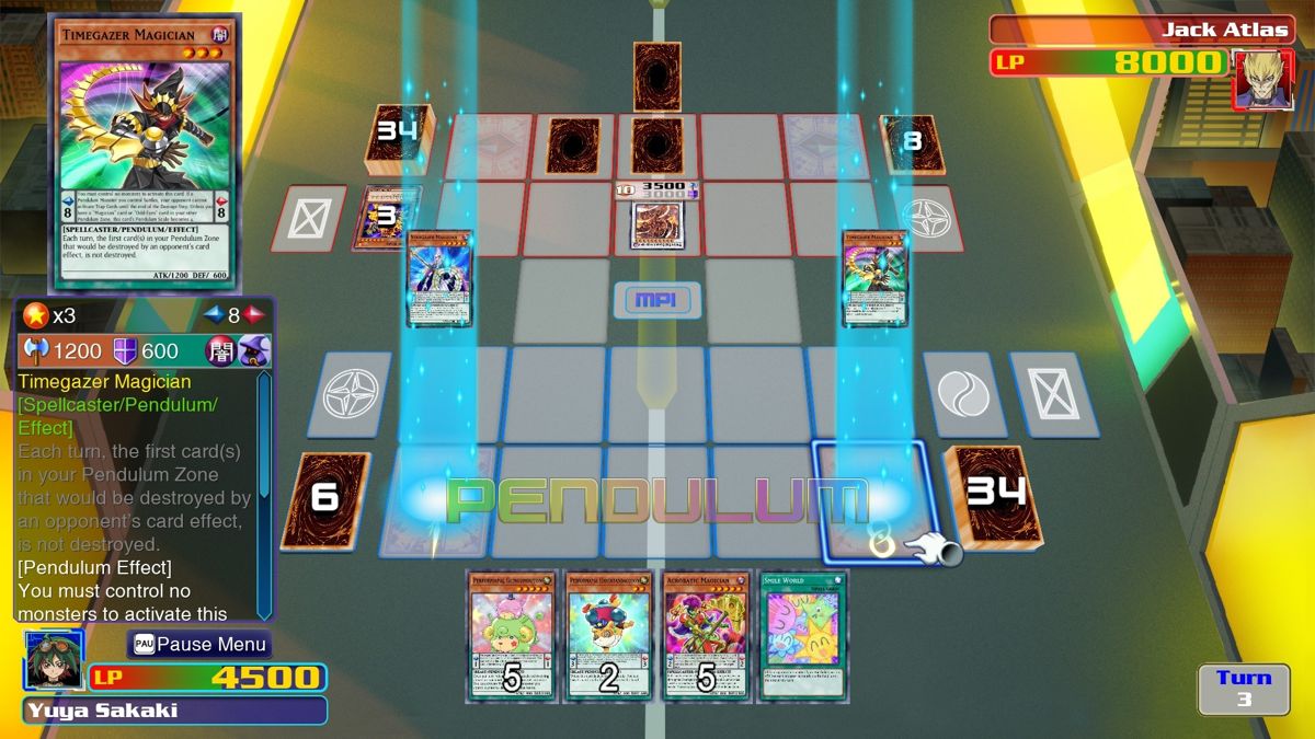 Yu-Gi-Oh! Legacy of the Duelist: Link Evolution (NSP ROM) screenshot