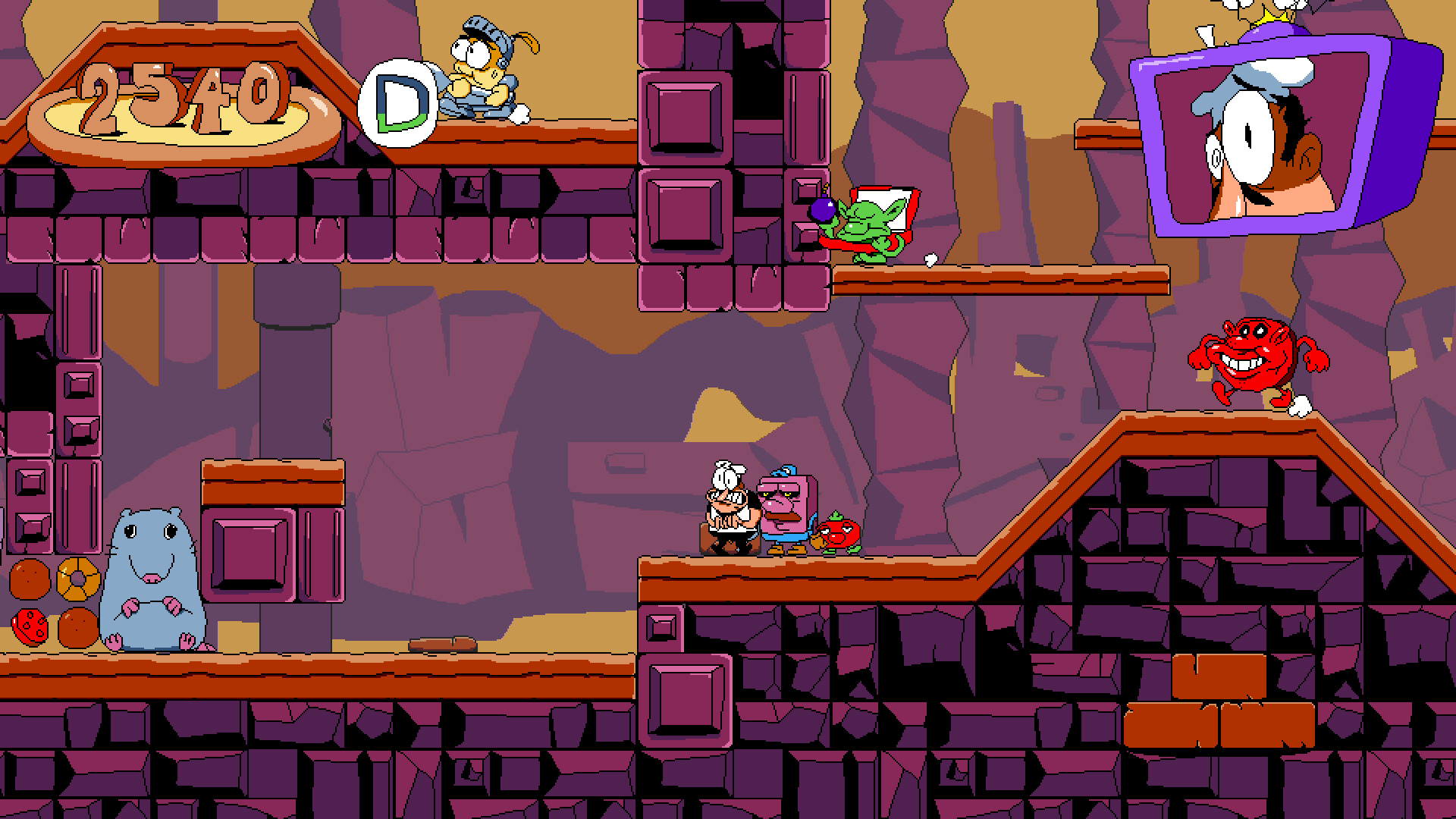 Pizza Tower (NSP ROM) screenshot