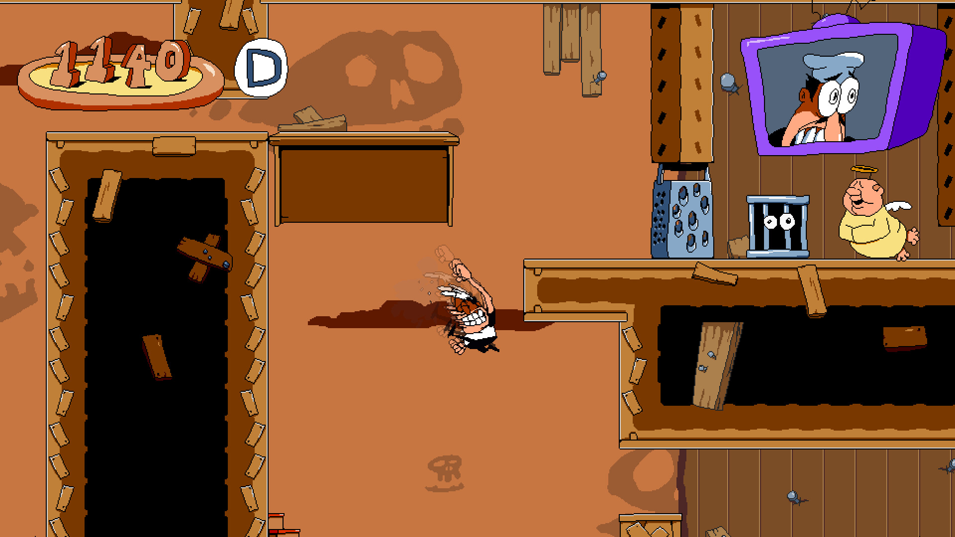 Pizza Tower (NSP ROM) screenshot