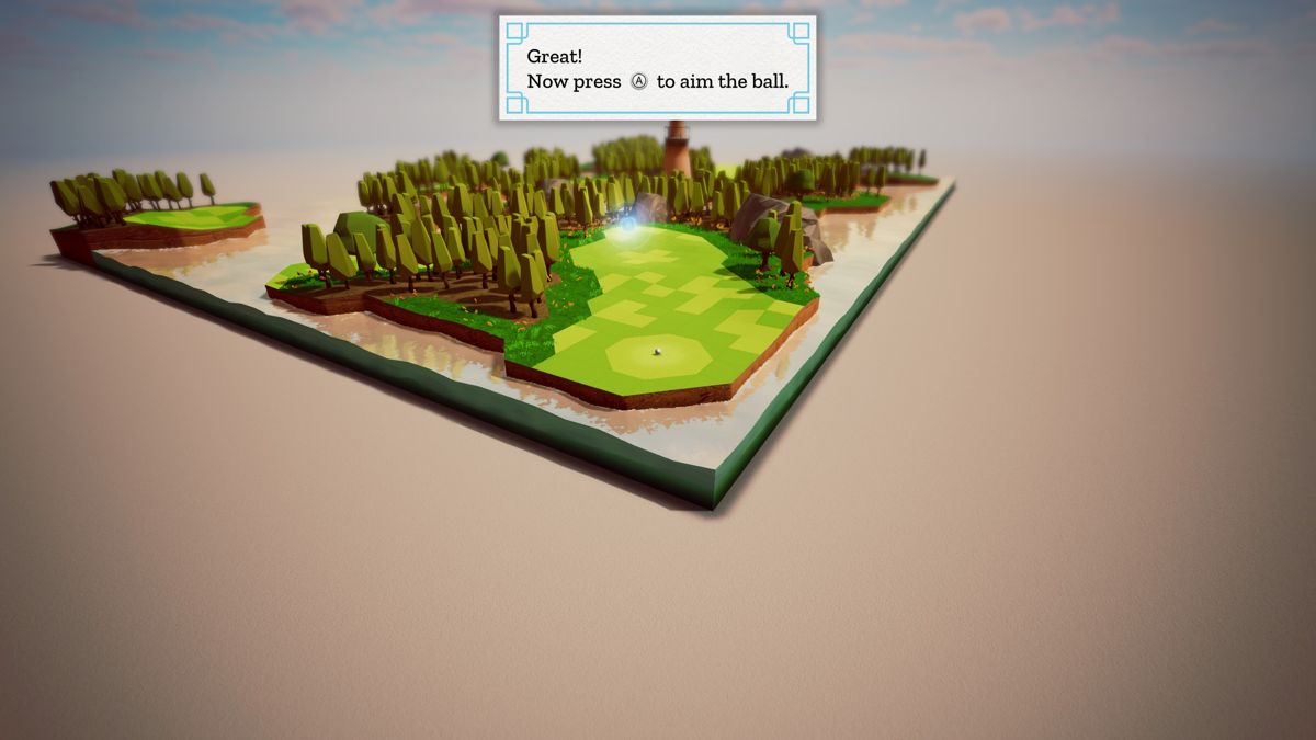 A Little Golf Journey (NSP ROM) screenshot