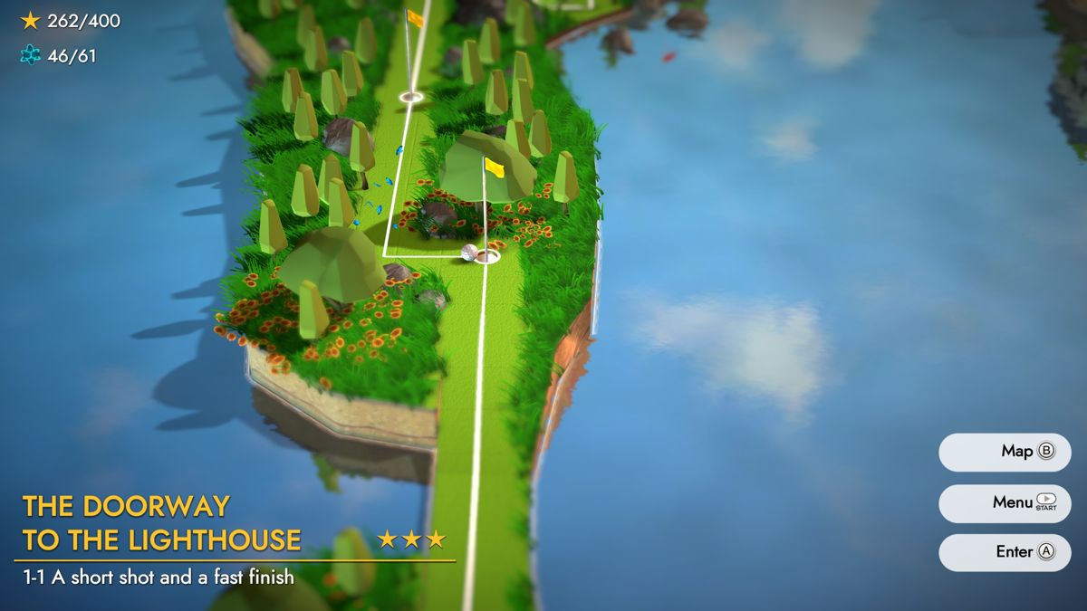 A Little Golf Journey (NSP ROM) screenshot