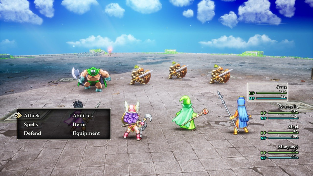 اسکرین شات گیم پلی بازی Dragon Quest III HD - 2D Remake شماره 1 برای نینتندو سوییچ