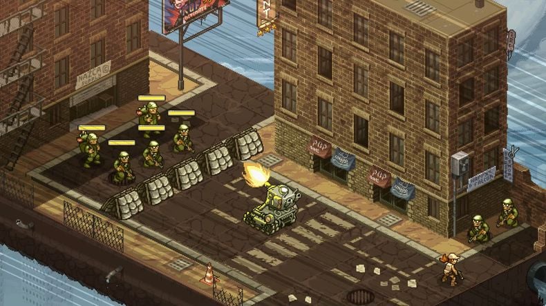 Metal Slug Tactics (NSP ROM) screenshot