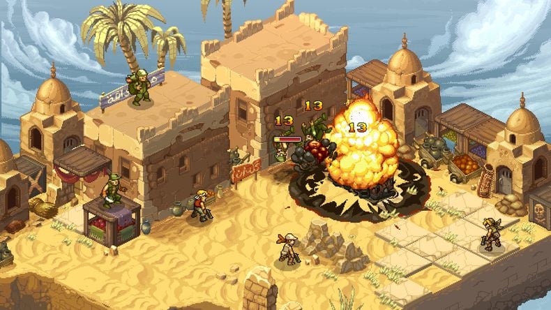 Metal Slug Tactics (NSP ROM) screenshot
