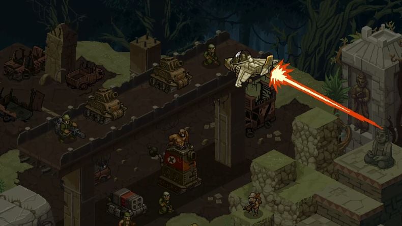 Metal Slug Tactics (NSP ROM) screenshot