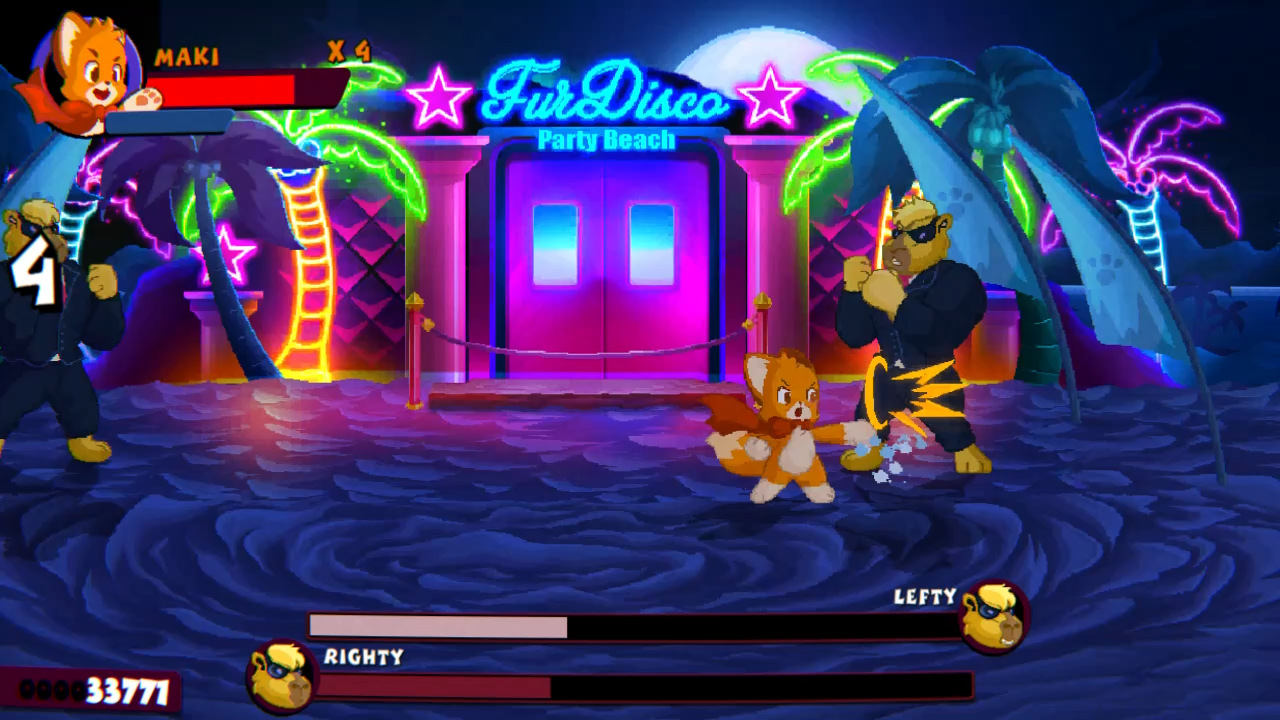 Maki Paw of Fury (NSP ROM) screenshot