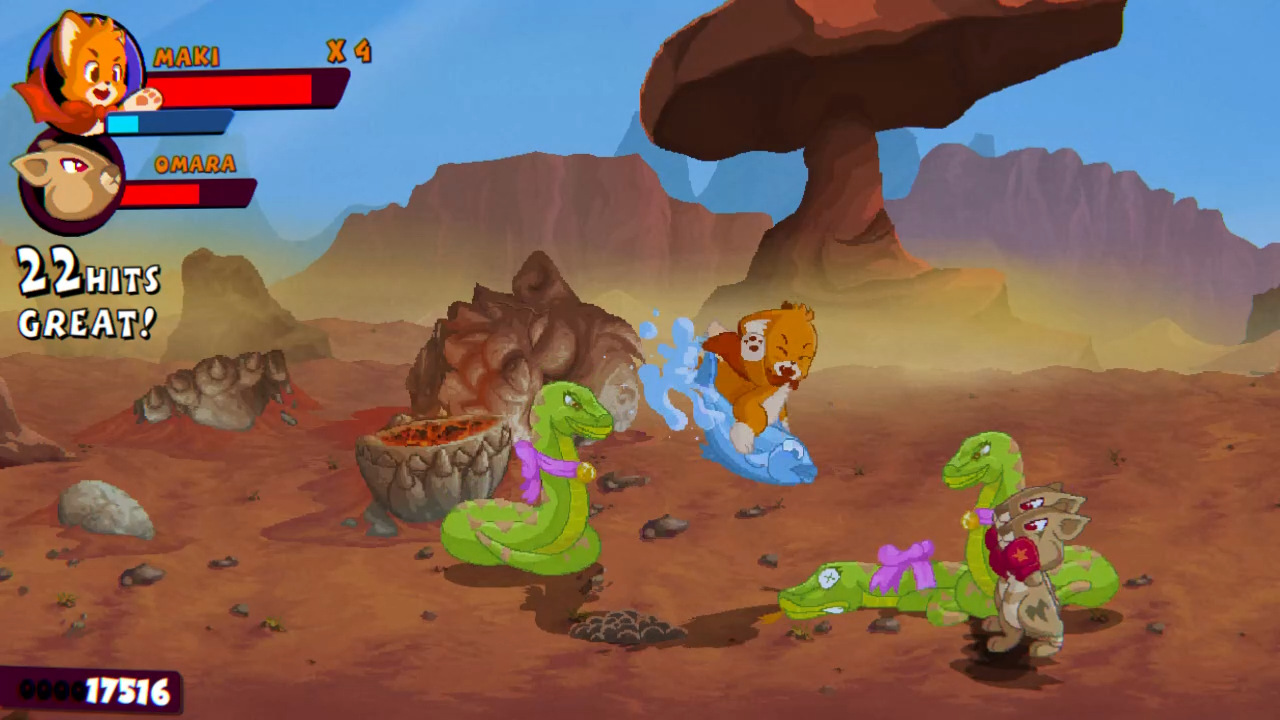 Maki Paw of Fury (NSP ROM) screenshot