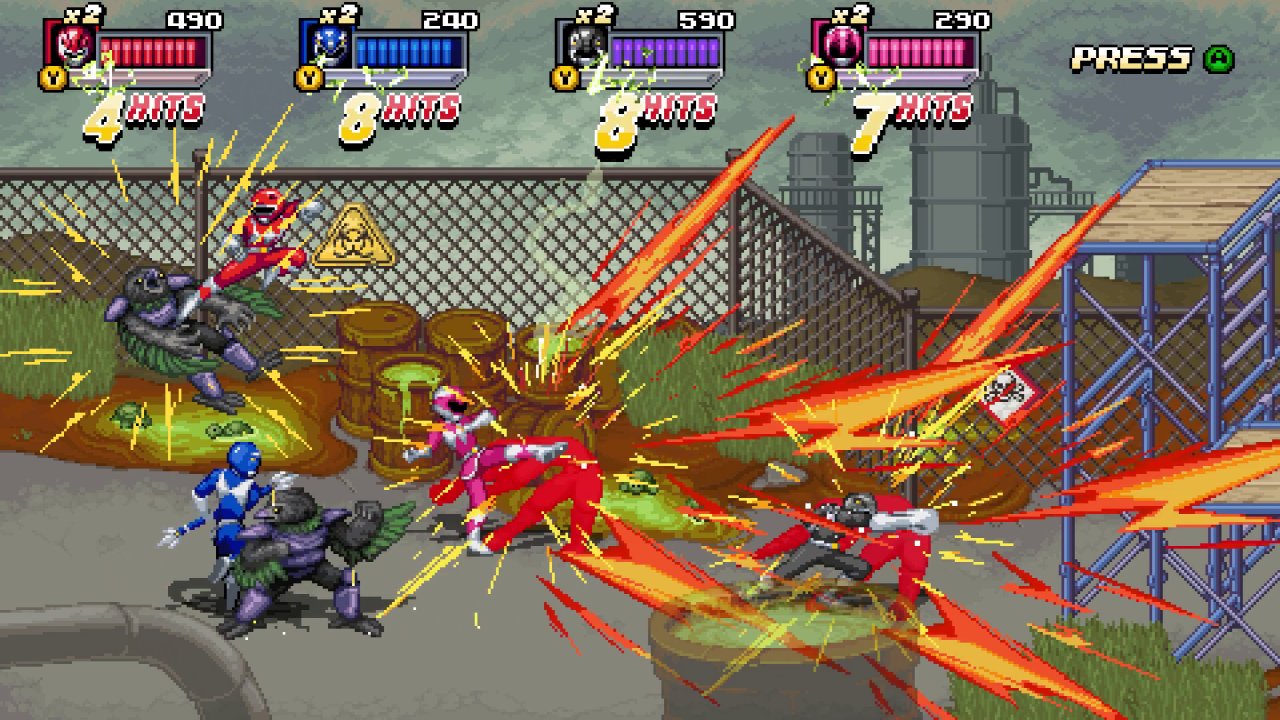 Mighty Morphin Power Rangers Rita's Rewind (NSP ROM) screenshot