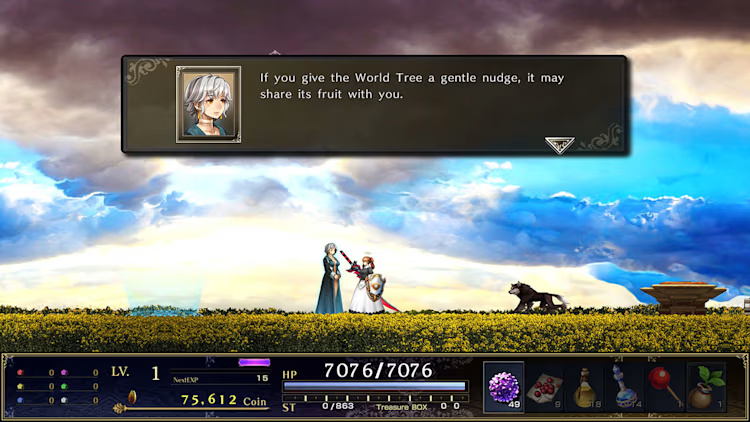ASTLIBRA Gaiden The Cave of Phantom Mist (NSP ROM) screenshot