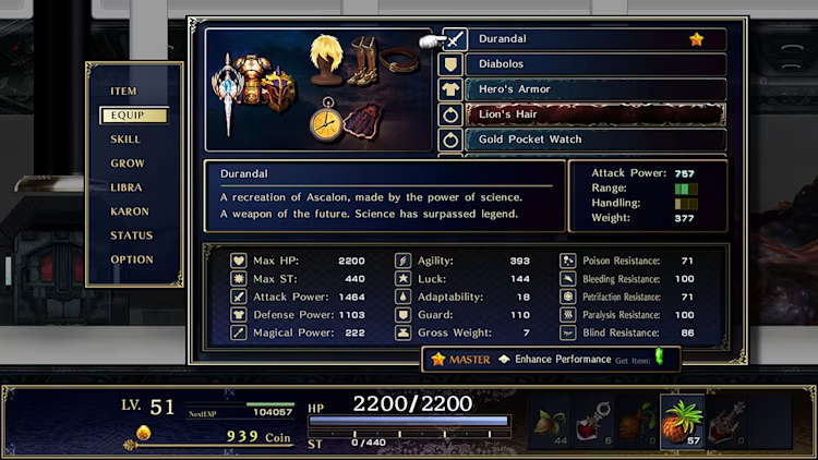 ASTLIBRA Revision (NSP ROM) screenshot