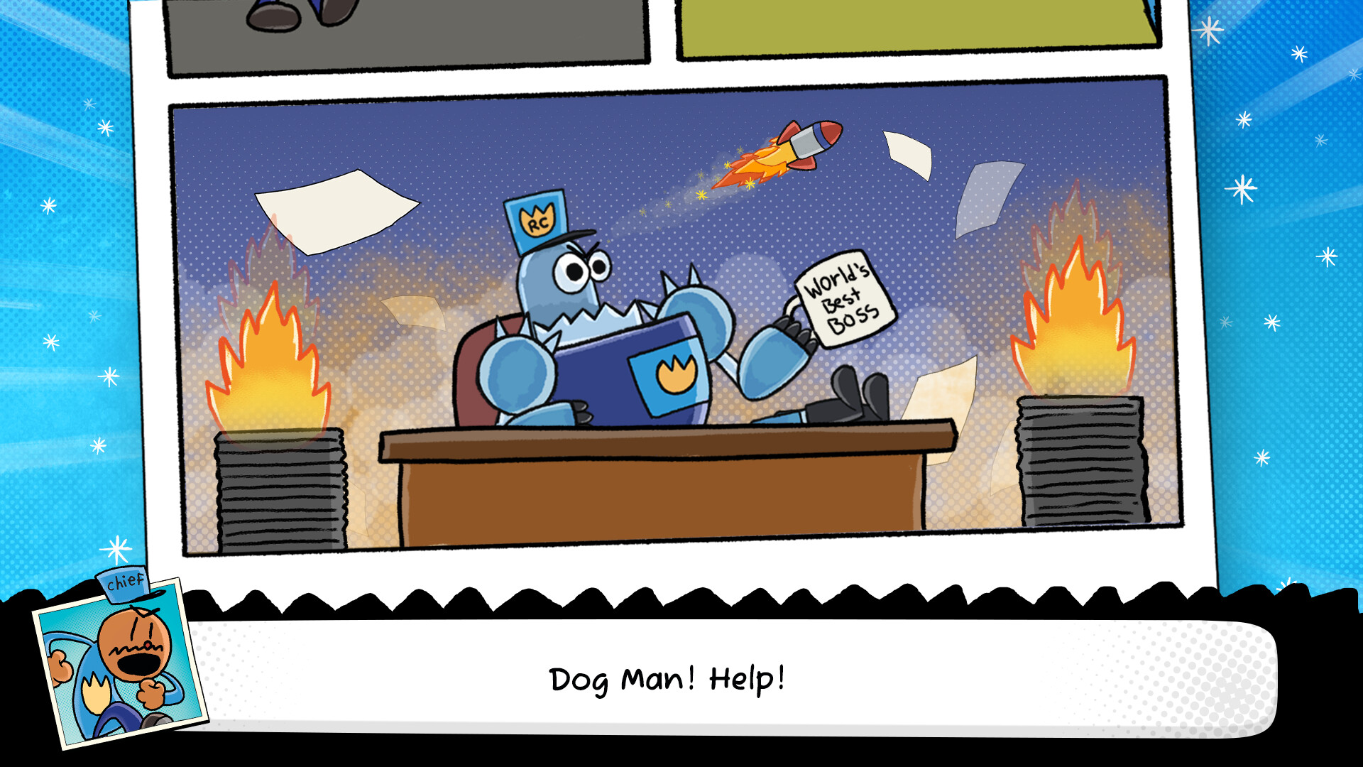 Dog Man Mission Impawsible (NSP ROM) screenshot