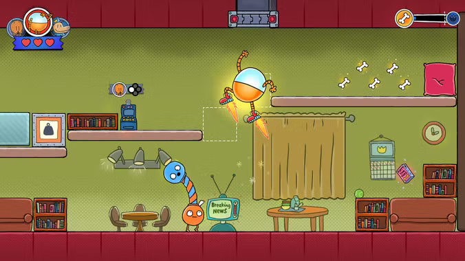 Dog Man Mission Impawsible (NSP ROM) screenshot