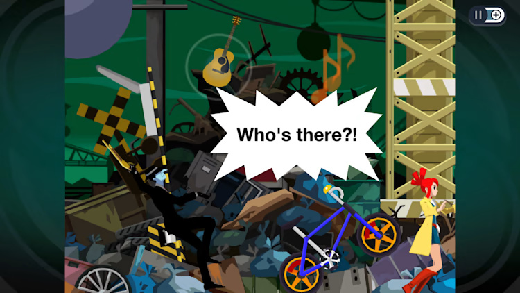Ghost Trick Phantom Detective (NSP ROM) screenshot