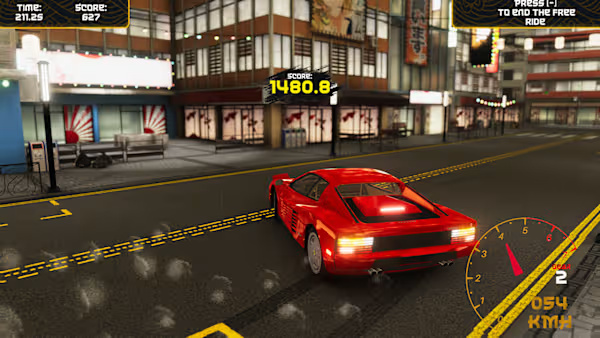Japanese Drift Master (NSP ROM) screenshot