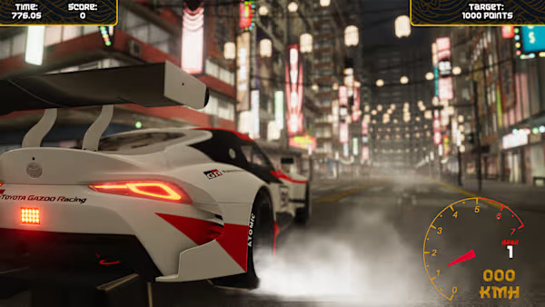 Japanese Drift Master (NSP ROM) screenshot