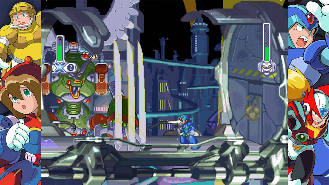 اسکرین شات گیم پلی بازی Mega Man X Legacy Collection شماره 3 برای نینتندو سوییچ
