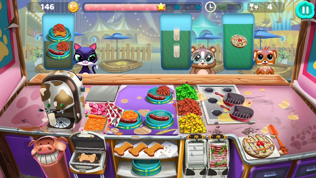 Pet Shop Snacks (NSP ROM) screenshot
