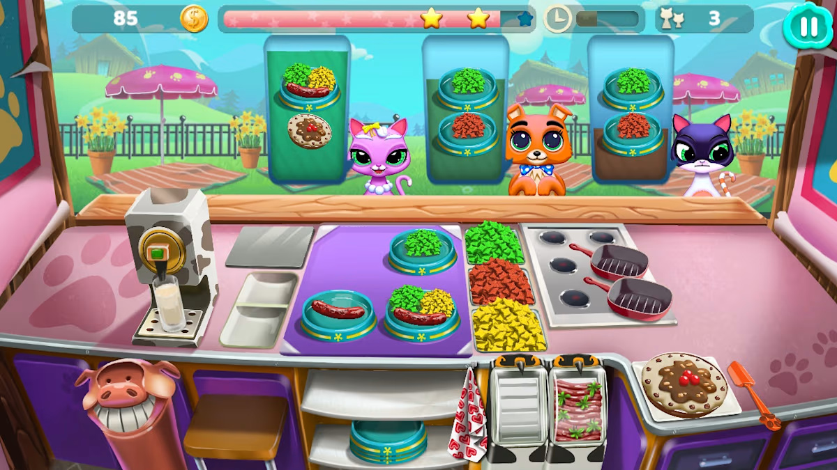 Pet Shop Snacks (NSP ROM) screenshot