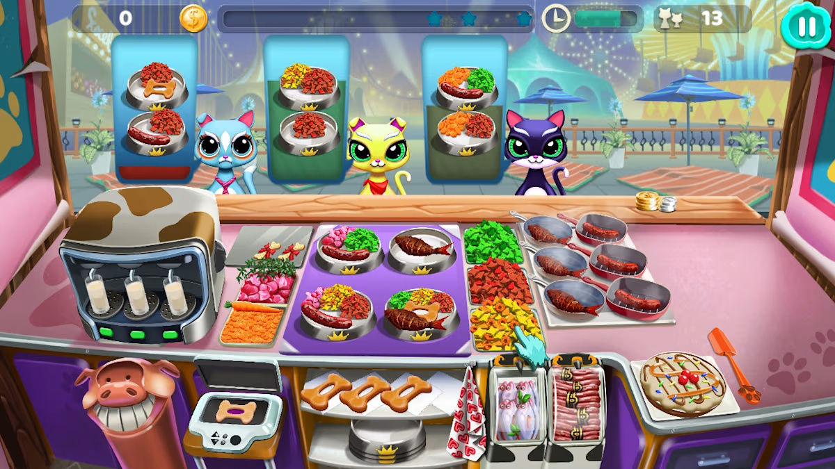 Pet Shop Snacks (NSP ROM) screenshot