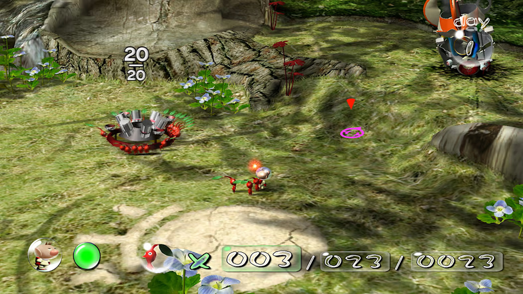 Pikmin 1 (NSP ROM) screenshot