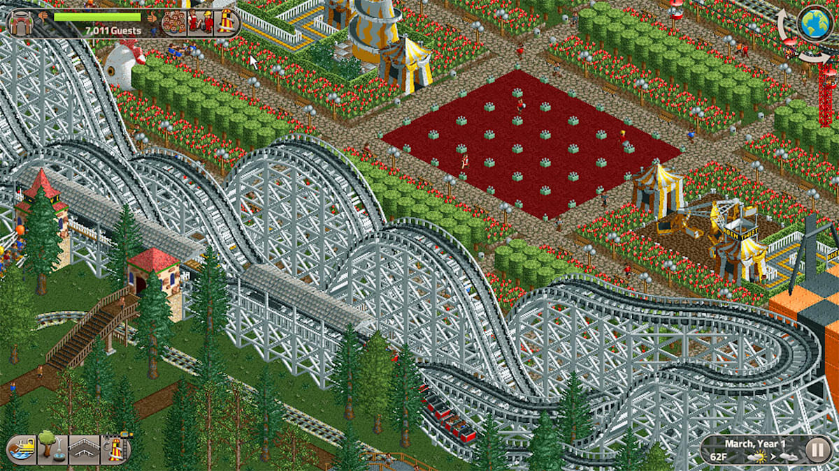 RollerCoaster Tycoon Classic (NSP ROM) screenshot